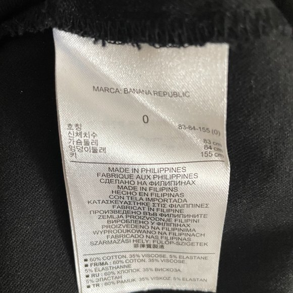 Roland Mouret for Banana Republic black dress Size 0 - Picture 4 of 4